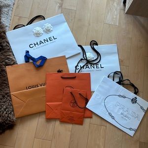 Designer shopping bag bundle